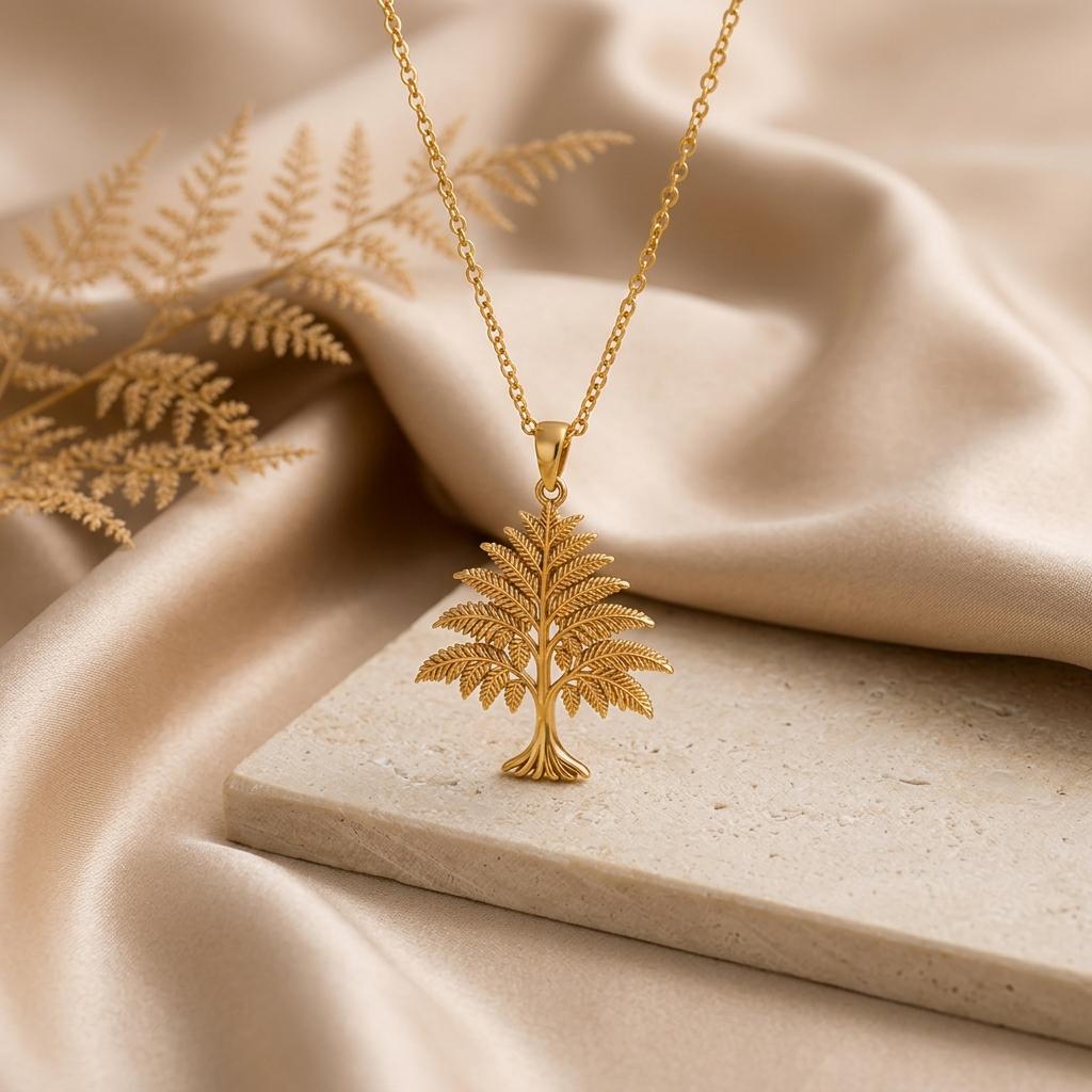 Fern Tree Pendant | 925 Sterling Silver | Nature Inspired | Thoughtful Gift