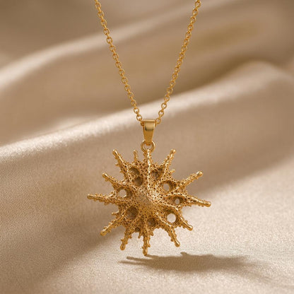 Capella Star Pendant Necklace | 925 Sterling Silver for Women | Intricate Celestial Theme | Meaningful Gift for Her