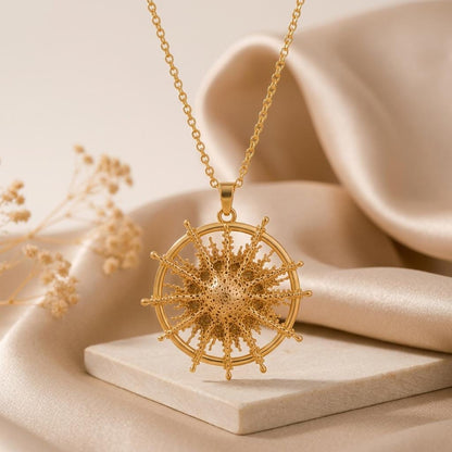 Achernar Star Pendant Necklace | 925 Sterling Silver | Celestial Starburst Design | Meaningful Gift for Her