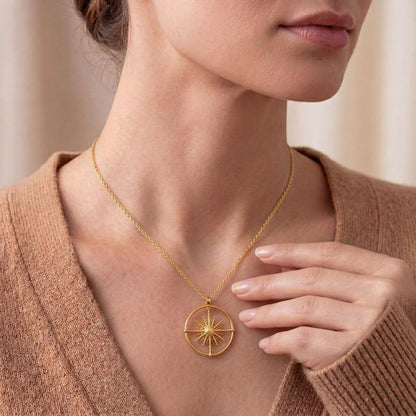 Rasalhague Star Pendant Necklace | Sterling Silver | Celestial Star Theme | Meaningful Gift