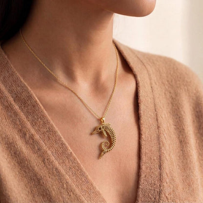 Ancient Dolphin Fossil | 925 Sterling Silver | Skeletal Marine Theme | Unique Statement Gift