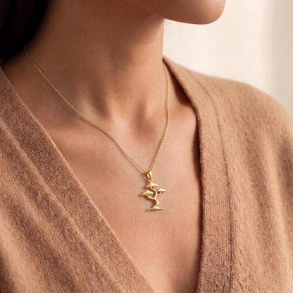 Bonsai Tree Pendant | 925 Sterling Silver | Nature Inspired Jewelry | Symbolic Growth Gift