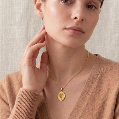 Eurypterid Fossil Pendant Necklace | 925 Sterling Silver | Paleontology Inspired | Unique Science Gift