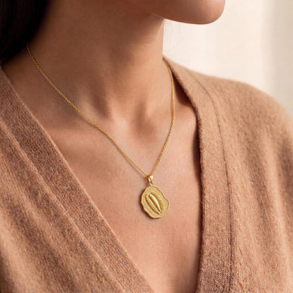 Wiwaxia Fossil Pendant Necklace | 925 Sterling Silver | Paleontology & Nature Inspired | For Science - Nature Enthusiasts