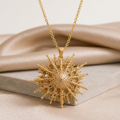 Shaula Star Pendant Necklace | Gold Plated 925 Silver | Celestial Intricate Design | Special Occasion Gift