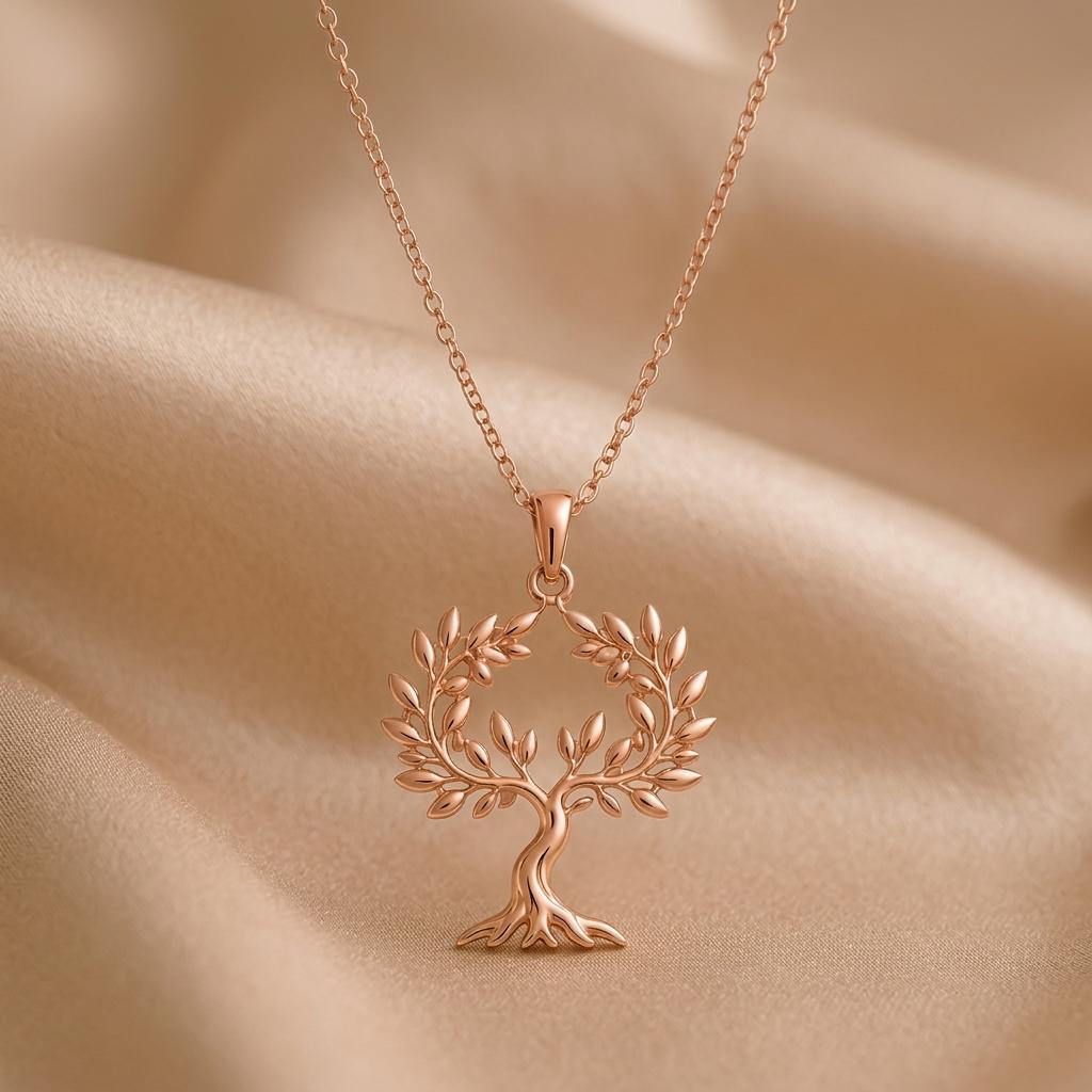Olive Crown Pendant | Gold Plated Sterling Silver | Nature Inspired Botanical | Meaningful Gift for Her