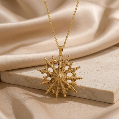 Rigel Star Pendant Necklace | 925 Sterling Silver for Her | Intricate Celestial Star Theme | Meaningful Gift for Loved Ones