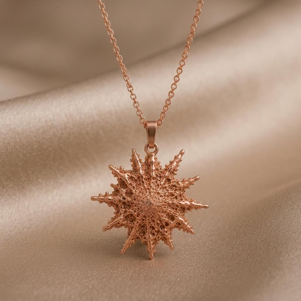 SN 1054 Supernova Pendant Necklace | Sterling Silver | Celestial Starburst | Thoughtful Gift