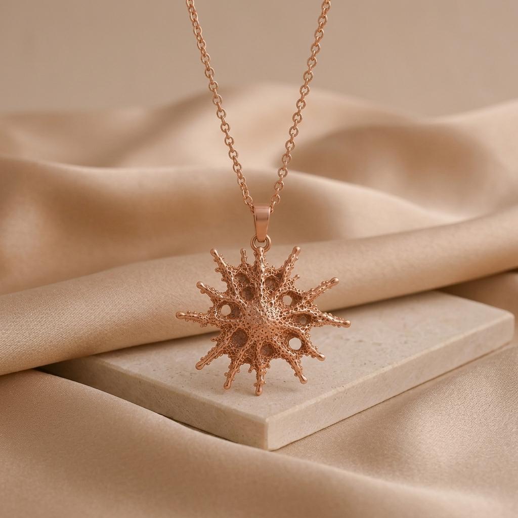 Capella Star Pendant Necklace | 925 Sterling Silver for Women | Intricate Celestial Theme | Meaningful Gift for Her