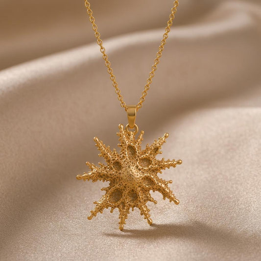 Regulus Star Pendant Necklace | 925 Sterling Silver | Celestial Organic Design | Thoughtful Gift for Her