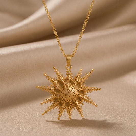 Bellatrix Star Pendant Necklace | Gold Plated Sterling Silver | Cosmic & Celestial Style | Meaningful Gift for Her