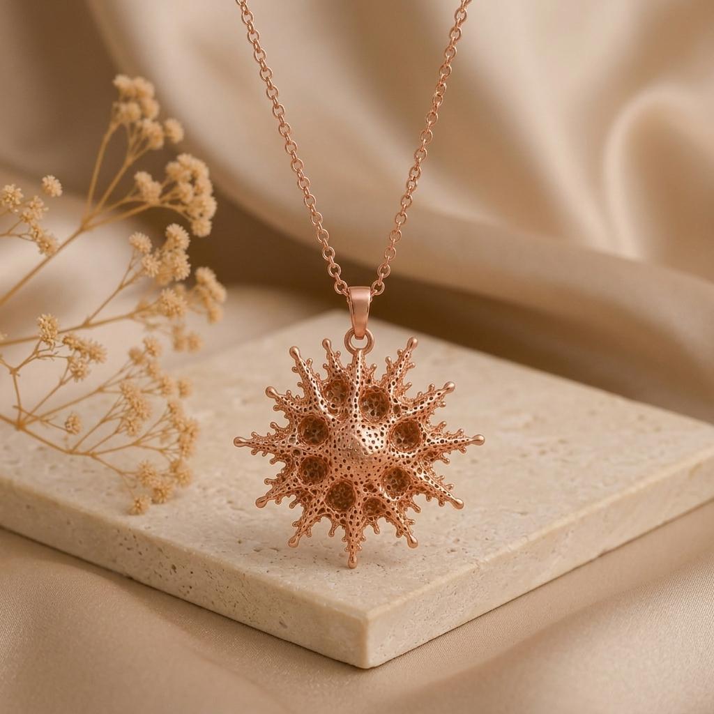 Alnitak Star Pendant Necklace | 925 Sterling Silver | Celestial Intricate Design | Unique Gift for Her