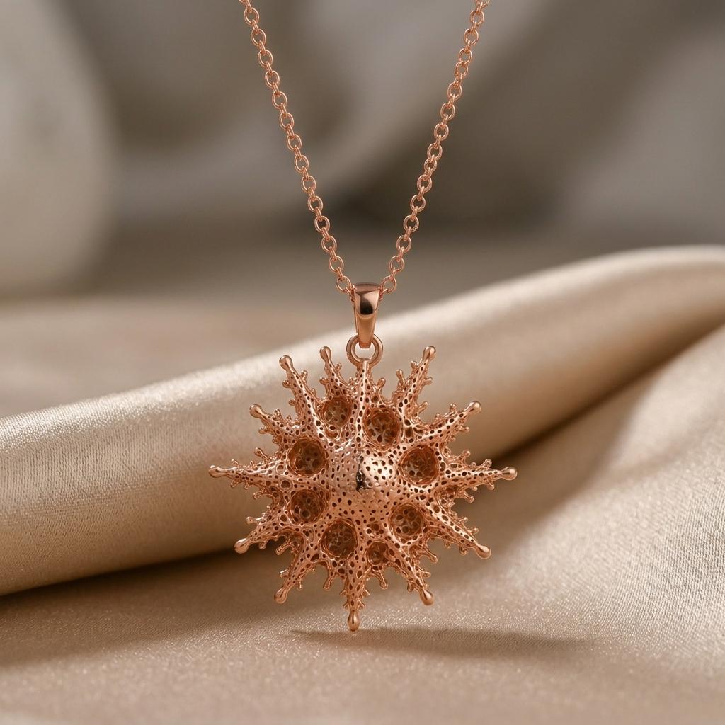 Alnitak Star Pendant Necklace | 925 Sterling Silver | Celestial Intricate Design | Unique Gift for Her