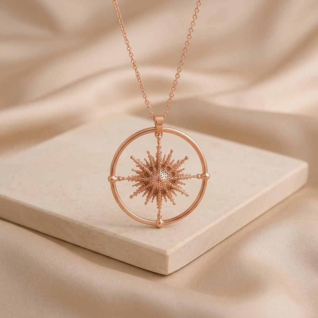 Rasalhague Star Pendant Necklace | Sterling Silver | Celestial Star Theme | Meaningful Gift