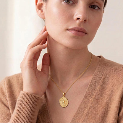 Opabinia Fossil Pendant Necklace | Sterling Silver | Ancient Life Theme | Unique Science Gift
