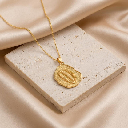 Wiwaxia Fossil Pendant Necklace | 925 Sterling Silver | Paleontology & Nature Inspired | For Science - Nature Enthusiasts